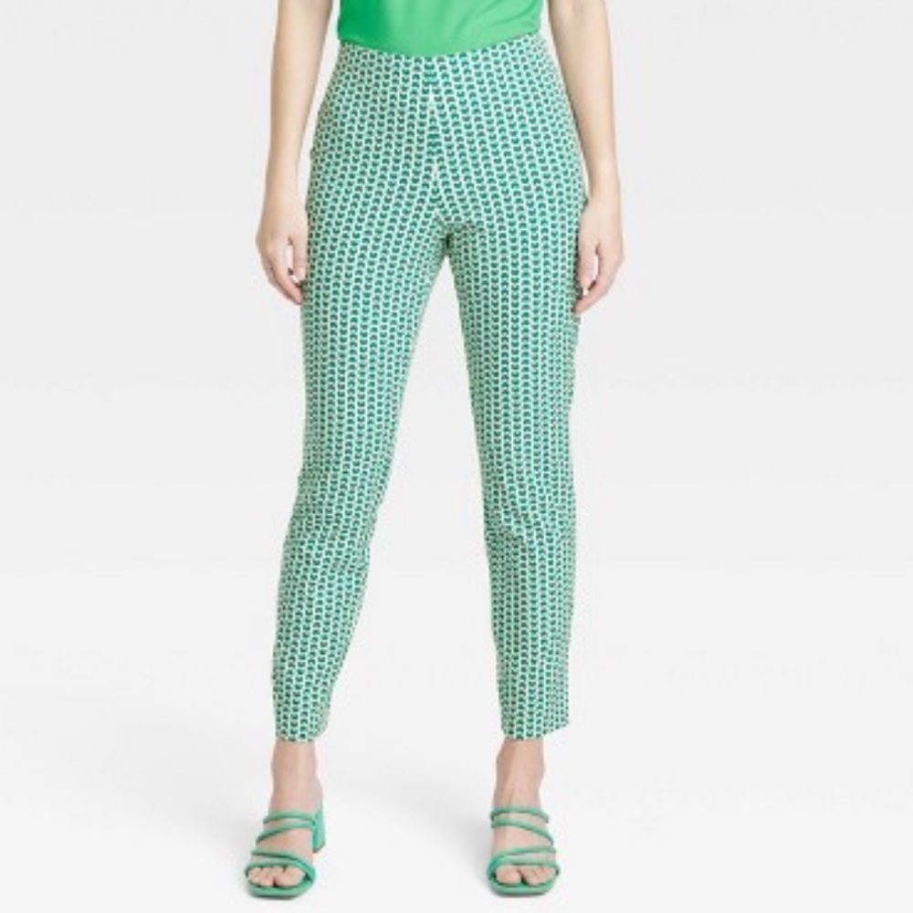 A New Day Women's High-Rise Slim Fit Ankle Pants